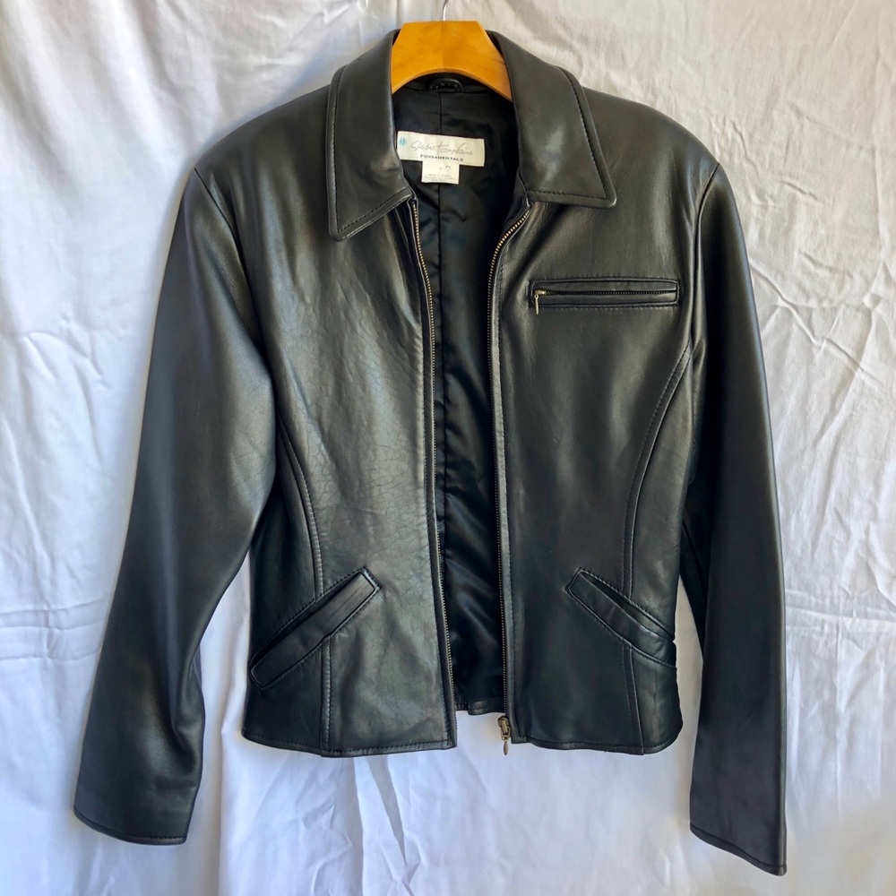 Genuine leather jacket